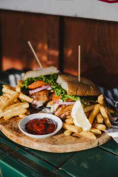Snapper Fish Sandwich