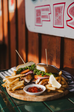 Snapper Fish Sandwich