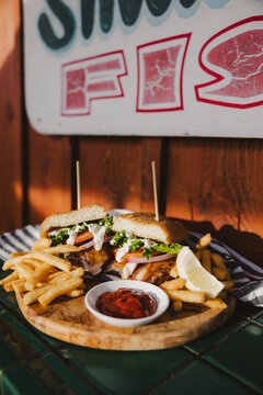 Snapper Fish Sandwich