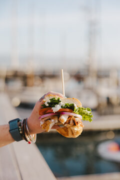 Snapper Fish Sandwich
