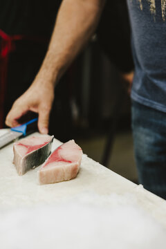 Fish Fillet on Ice