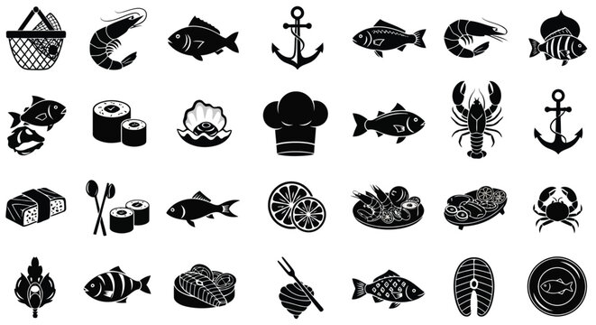 Illustration of various musical notes and symbols