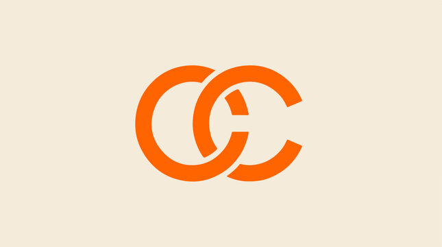 Orange CC Logo Symbol.