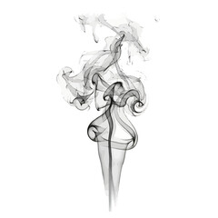 Fototapeta premium Artistic vector illustration of a glamour model silhouette with a floral dress and butterfly wings sketch style