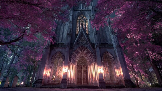 The historic interior of the Church of the Holy Sepulchre showcases ancient religious architecture with a sacred altar and light streaming through the old basilica nave in this landmark travel art
