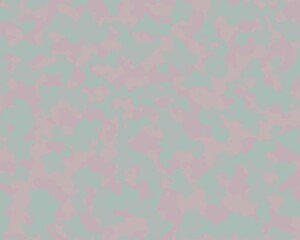 ピンクとミントグリーンの背景に可愛らしいパステルカラーの迷彩柄 © kuku