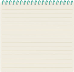 Obraz premium Hand-painted spring notes, sketchbook graphics