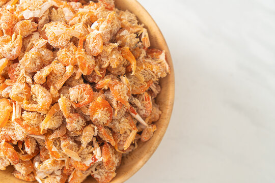 dried shrimps or dried salted prawn