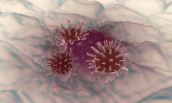 Viral infection gene mutation