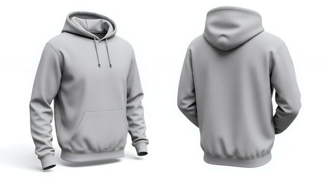 Customizable hoodie mockup for design presentation hoodie mockup clothing design fashion casual hoodie isolated blank apparel cotton template