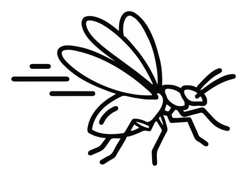 Bed bug pest infestation icon. Generative AI
