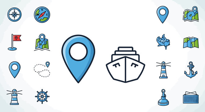 "Map Icon" Images – Browse 28,348 Stock Photos, Vectors, and Video ...