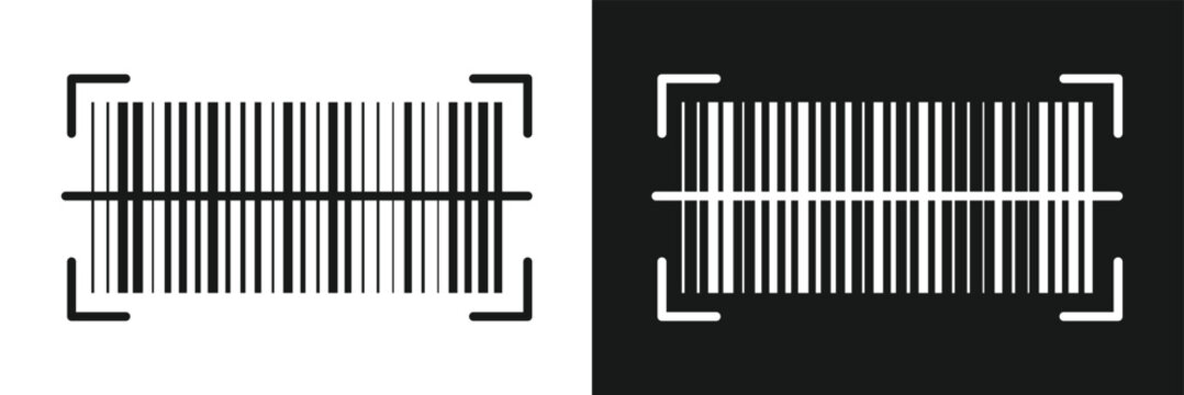 Barcode isolated on white background, Simple fake bar code, barcode scratched vector illustration , barcode icon for selling, Product Barcode, Trendy bar code for web icon in eps 10