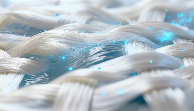 sleep comfort with tencel fiber silky white fabric pattern for a better luxury textile quality