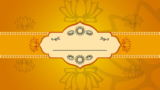 vector illustration of a sinhala aluth awurudda