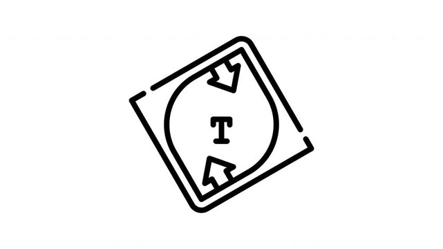 Text scaling icon for dynamic design projects, tutorials, software interfaces, and presentations. Perfect for tech, communication, and digital marketing creatives.
