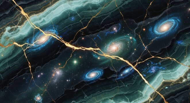 Vivid portrayal of interstellar cosmic phenomena