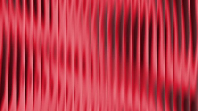 Red Vibrant Wave Pattern Abstract Animation