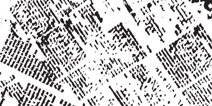 Rough vector background abstract grunge texture old vintage newspaper. Vintage old newspapers template texture. Aged newspaper overlay grunge pattern effect.