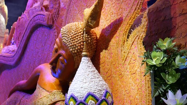 Thai Candle Wax Sculpture