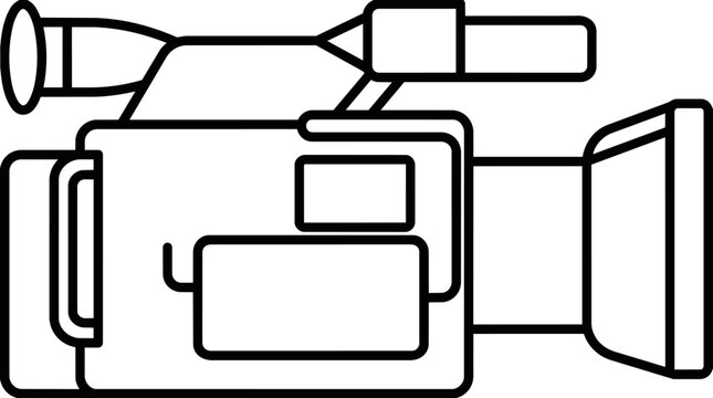 Vintage Video Camera Recorder Device.