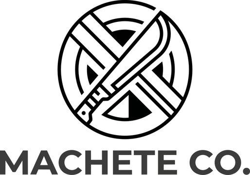 Machete Company Logo Design.