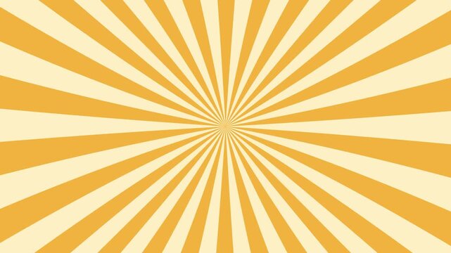 sunburst stripe retro loop sunburst stripes rotating background animation. comic sunburst background.