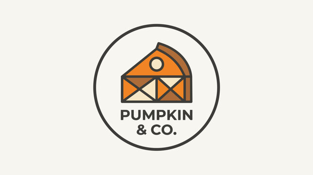 Pumpkin and Co Logo Design.