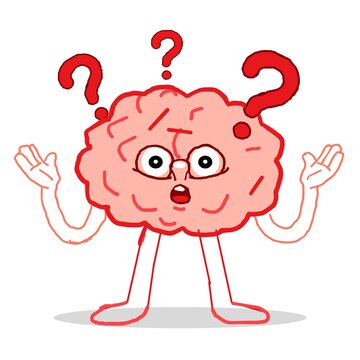 An animated human mind overwhelmed by stress, tangled thoughts, and dark clouds swirling, pressure building, fragmented focus, anxiety rising, struggling to find calm, symbolizing mental overload