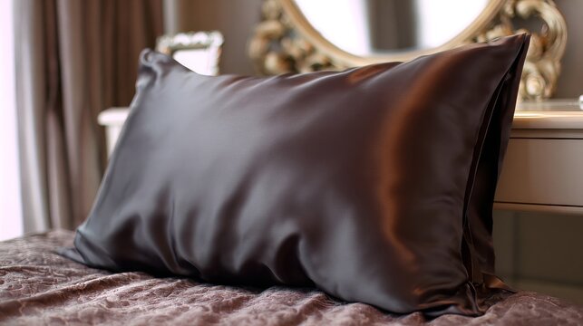 Lustrous Silk Charmeuse Pillowcase for Enhanced Sleep and Beauty