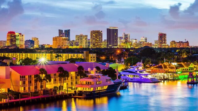 Fort Lauderdale, Florida, USA skyline 5147
