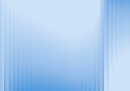 Abstract light blue background with soft gradient vertical stripes and clean sky space effect for design