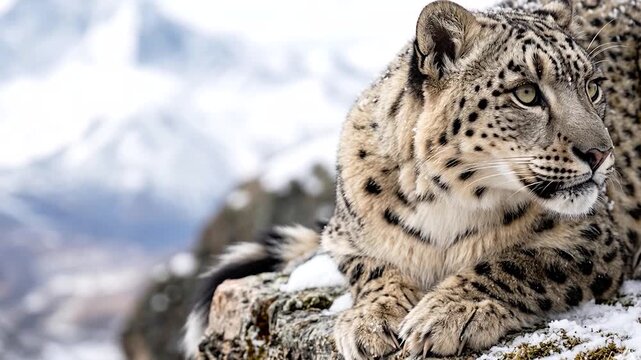 동물,눈표범,표범,Animals, snow leopards, leopards