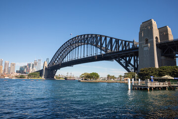 Naklejka premium Sydney Harbour Bridge- Sydney NSW Australia