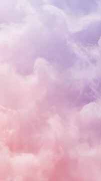 Soft pink and purple cloud texture fills the frame creating a dreamy abstract background for beauty romance wellness and pastel design themespastel
