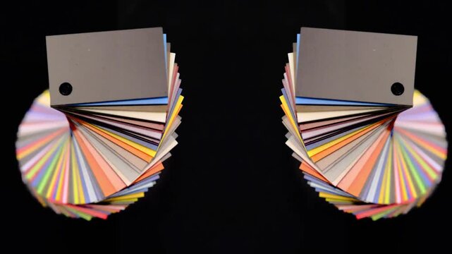 Colorful spiral shape with gradient colors made of Cast Acrylic Sheet - Plexiglas creating vibrant abstract DNA pattern and mesmerizing abstract on dark background