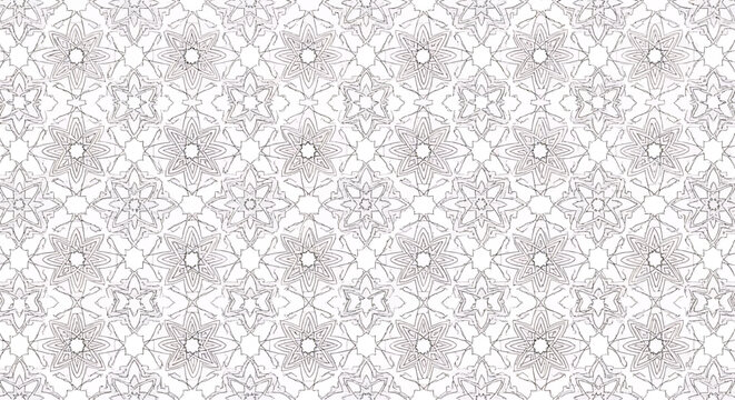 Gray floral lace fabric texture pattern.