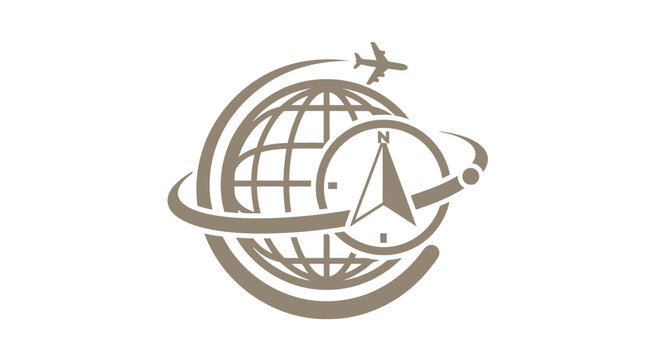 Global Travel and Time - A Compass and Airplane Concept.