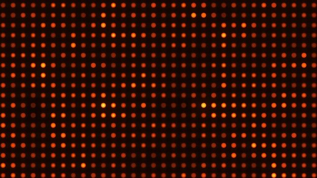 LEDが点滅する背景アニメーション（オレンジ）