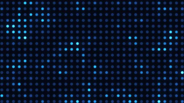 LEDが点滅する背景アニメーション（青）