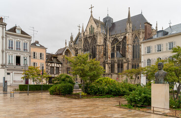 Obraz premium Basilica of Saint Urban of Troyes