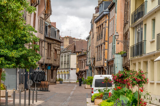 Troyes in France