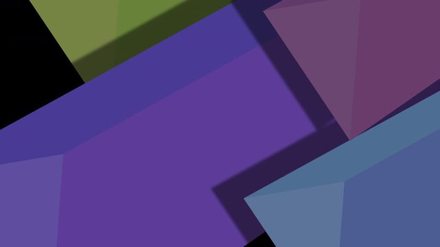 corporate transition swipe reveal of rectangular crystal reflective coloured glass jewels style blocks flying across screen to reveal the next scene or shot change 4K animation swipes 