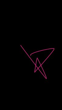 Glowing red hot wire spark in dark background for industrial or creative design