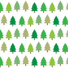 Obraz premium Absctract triangle funky seemless cristmas tree pattern