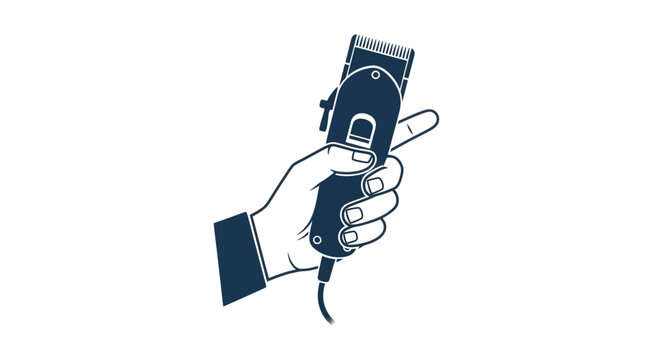 Hand Holding Electric Hair Clipper for Haircut