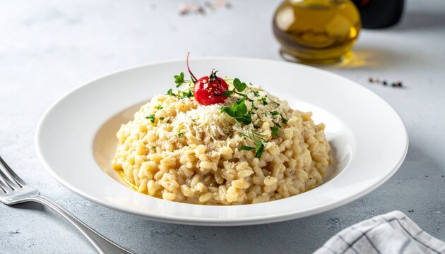 Graupenrisotto &ndash; Fine Dining