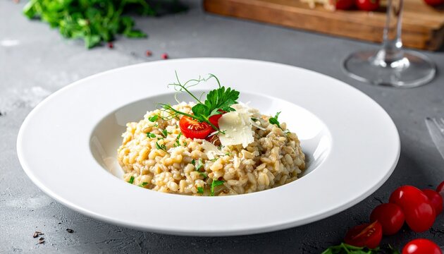 Graupenrisotto &ndash; Fine Dining