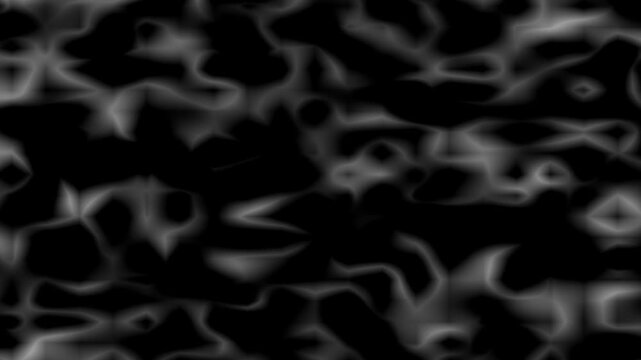Abstract Black and White Fractal Noise Motion Background.4k video
