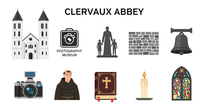 Clervaux Abbey Collection of Religious and Historical Icons